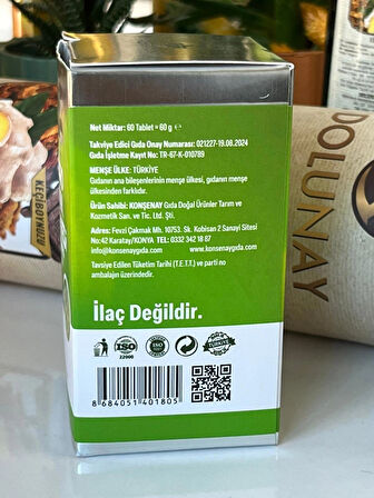 GİNKGO BİLOBA EKSTRESİ VE B12 İÇEREN TAKVİ EDİCİ GIDA 