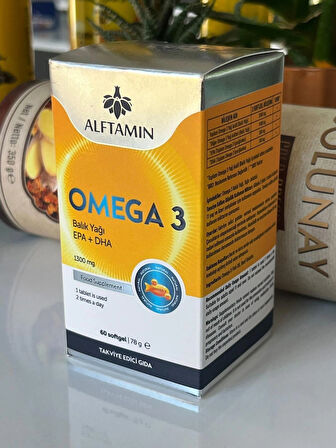 ALTFAMİN OMEGA 3 BALIK YAĞI EPA + DHA