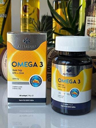 ALTFAMİN OMEGA 3 BALIK YAĞI EPA + DHA