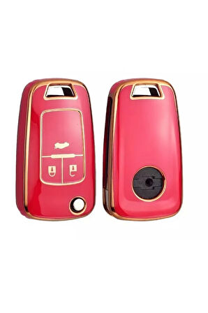 Chevrolet Cruze Ve Opel Astra Insignia Corsa 3 Tuş Abs Plastik Anahtar Koruma Kılıfı