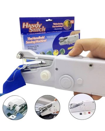 El Tipi Mini Dikiş Makinesi Perde ve Kıyafet Tamiri İçin
