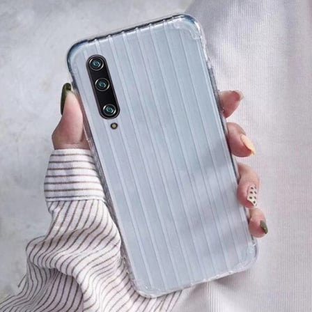 Xiaomi Uyumlu Mi 9 Pro  Trunk Lines ince Soft Silikon Kılıf-1852