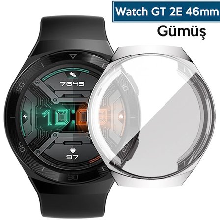 Ally Huawei Watch GTE mm  Koruma Ultra İnce Silikon Kılıf-