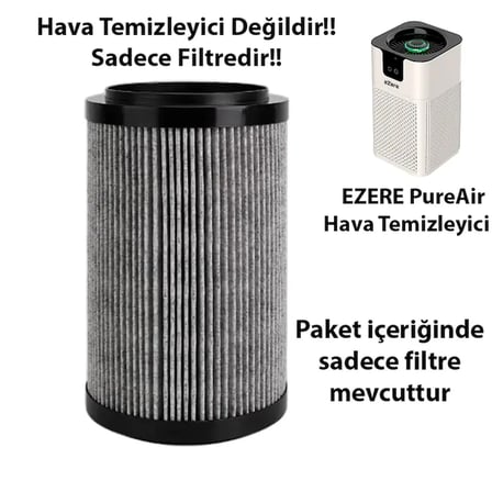 EZERE PureAir Akıllı Hava Temizleyici için Yedek Hepa Filtre-1852