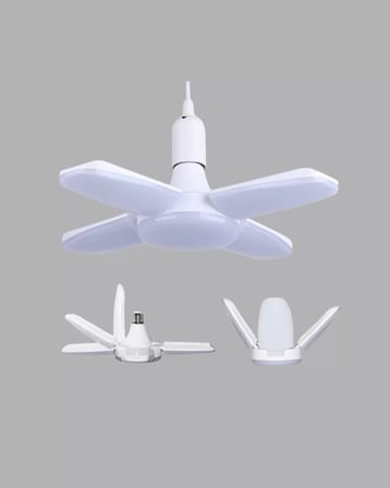 Enerji Tasarruflu LED Ampül 60 Watt 4 Kollu Beyaz Işık Yeni Nesil