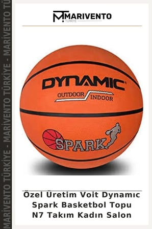 Özel Üretim Voit Dynamıc Spark Basketbol Topu N7 Takım Kadın Salon