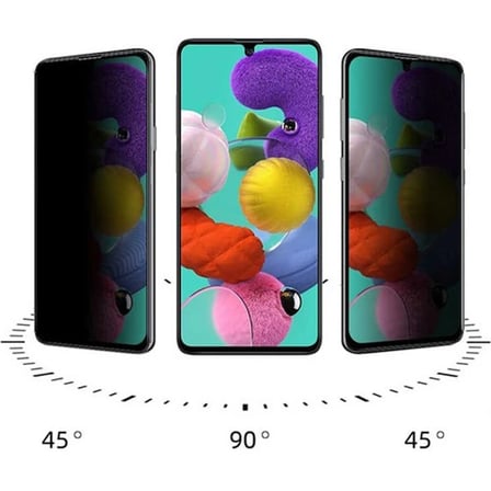 SM Galaxy S10 Lite 3D Full Privacy Gizlilik Tempered Cam Ekran Koruyucu-1852