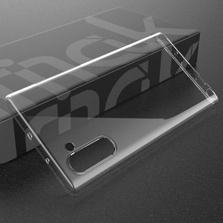 Ally Samsung Galaxy Note 10 Ultra Slim Fit Şeffaf Silikon Kılıf-1852
