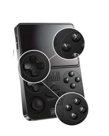 Wi-Fi Özellikli Taşınabilir Retro Oyun Konsolu Analog Joystickli
