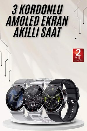 Çok Fonksiyonlu Akıllı Saat Bluetooth Bağlantılı Çağrı Cevaplayabilen Uzun Pil Ömrü