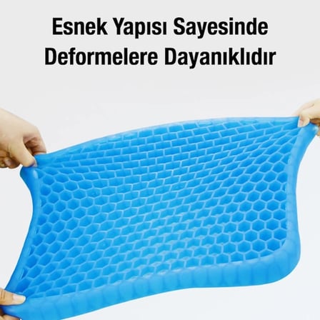 Ally Nefes Alabilen Kaymaz Yumuşak Ev Ofis ve Araba Koltuk Minderi-1852