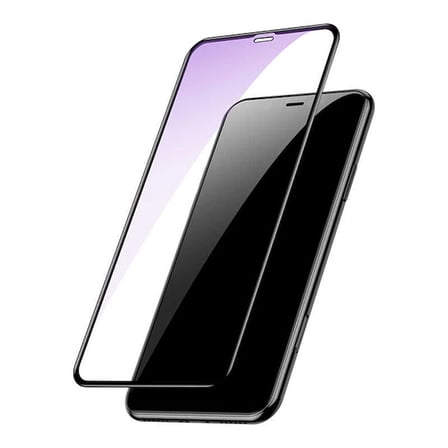 Baseus İphone 11 Pro Max 0.20mm Anti Blue Ray Tam Ekran Koruyucu-1852