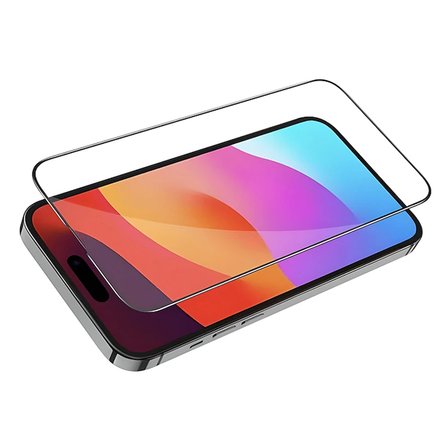 HOCO iPhone 15 Pro Max 5D Full Tempered Kırılmaz Cam Ekran Koruyucu 25 adet Set-1852