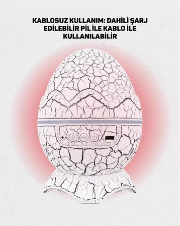 Ayarlanabilir Parlaklık Ve Sis Efektli Atmosfer Lambası Yeni Nesil