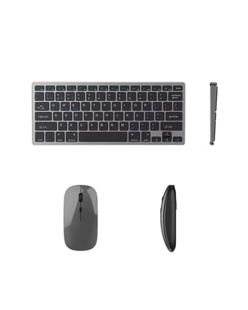 Kablosuz Bluetooth Klavye Mouse Seti Şarjlı Tablet Laptop Uyumlu