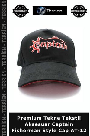 Özel Seri Denizci Giyim Erkek Captain Fisherman Style Cap AT-12