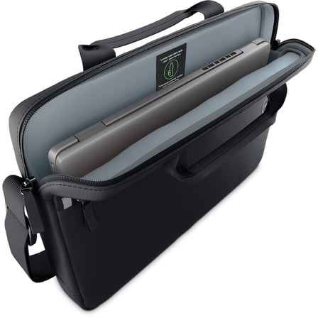 Dell 14-16 EcoLoop Evrak Çantası – CC3624 – Siyah – 14-16 inç uyumlu – 460-BDST , geri dönüştürülmüş malzeme, evrak çantası tasarımı, laptop bölmesi, su geçirmez kaplama, taşıma sapı ve omuz askısı