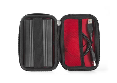 Addison Adisson HDD-136 Harddisk Kılıfı, Kırmızı, 2.5"