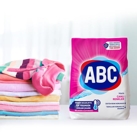 ABC DETERJAN Matik Canlı Renkler 1,5 Kg