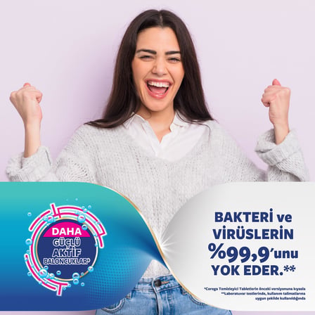 Corega Proguard & Retainer 30'lu Protez Temizleme Tableti