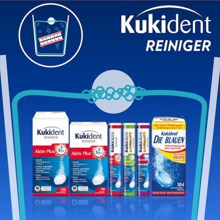 Kukident Aktif Plus, 33 sekme