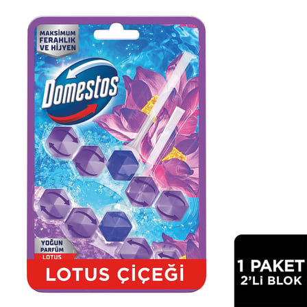 Domestos Tuvalet Bloğu Lotus Çiçeği 100 Gram