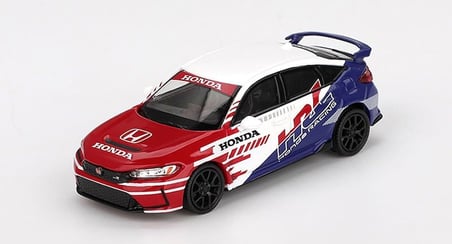 Mini GT MGT01079-L - Hond. Civic Type R HRC 2024 - Ölçek 1/64 - Minyatür araba