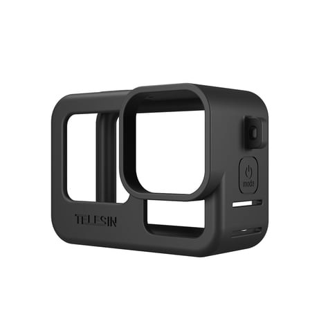 Telesin GoPro HERO13 Uyumlu Silikon Kılıf | HERO12/11/10/9 Uyumlu + Silikon Lens Koruyucu + Kordon İp