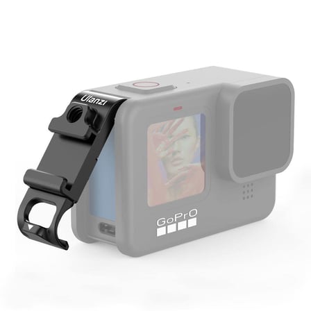 SYSTEM5 Ulanzi G9-6 Gopro Hero 9 Kablo Girişli Pil Kapağı, Siyah