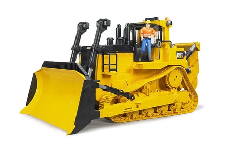 Bruder - Caterpillar Büyük Paletli Buldozer Ölçekli Model