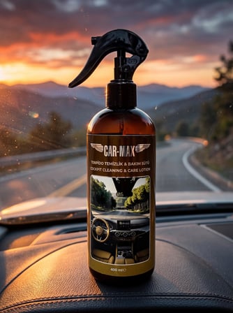 Car-Max Torpido Temizlik & Bakım Sütü, 400ml,
