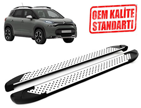 C3 AIRCROSS SPHR ARACA ÖZEL YAN BASAMAK 2018 2019 2020 2021 2022 2023 2024 GRİ