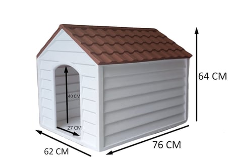Özel Üretim Pratik Kurulum Bahçe Ürünü Evcil Hayvan Yuvası Köpek Kulübesi