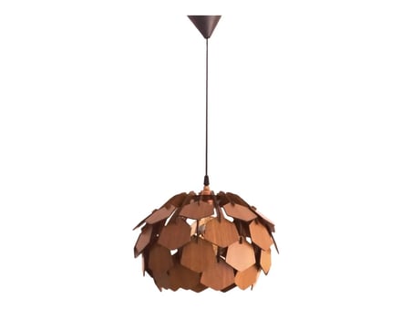 Kare Model Modern Tasarım Globe Küre Doğal Ahşap Yaprak MDF 3D Lazer Kesim Rustik Salon
