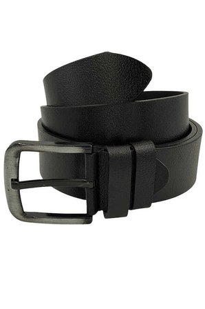 Siyah Hakiki Deri Düz Renk 4.5 cm.lik Spor Kemer- Tek Katmanlı Manda Derisi - 500-Düz-22Y