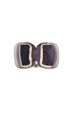 Guard Gri Fermuarlı Deri Mini Aksesuar Çantası // XD-5279-ST