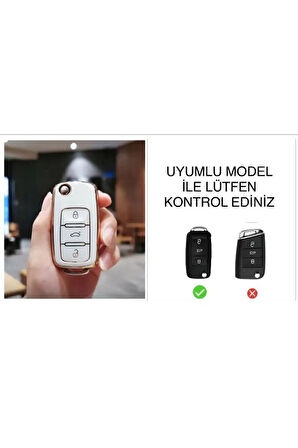 Skoda Süper B Octavia Yeti Fabia Lüks Anahtar Koruma Kılıf Lütfen Görsel Ile Anahtar Teyiti Yapınız