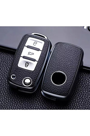 Passat Amarok Transporter Lüks Anahtar Koruma Kabı Kılıfı Gümüş Renk Anahtar Teyiti Yapınız Lütfen