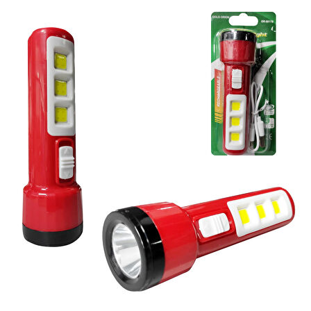 ST-8817B El Feneri Şarjlı Mini Cob Led