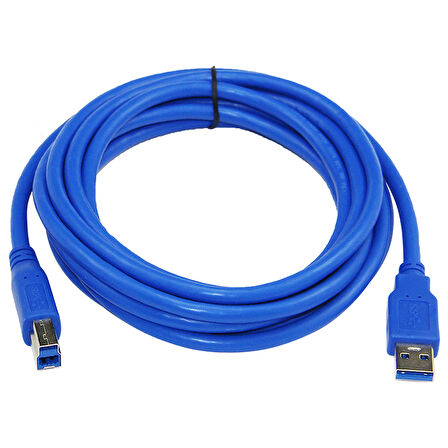 PM-15504 USB 3.0 MAVİ 1.8 METRE YAZICI KABLOSU