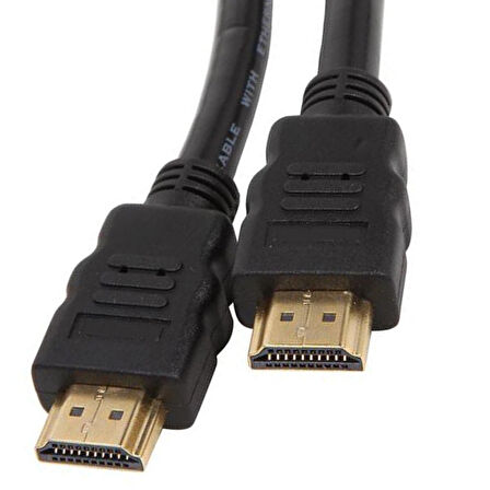 PM-18945 SİYAH PLASTİK DÜZ 30 METRE UÇLU FİLTRELİ HDMI KABLO