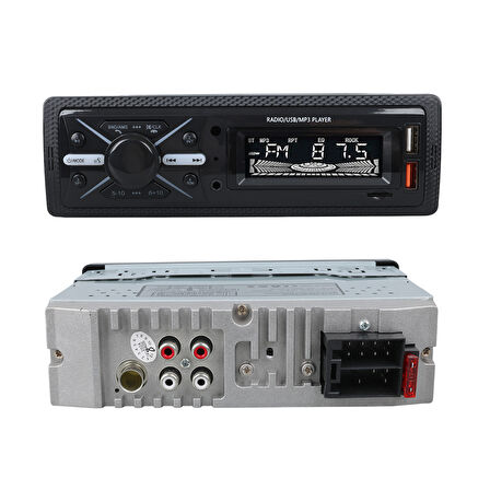 CARSTAR CS-960 ÇİFT USB/SD/FM/AUX/BLUETOOTH KUMANDALI OTO TEYP 4X60 WATT