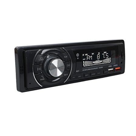 CARSTAR CS-950 ÇİFT USB/SD/FM/AUX/BLUETOOTH KUMANDALI OTO TEYP 4X60 WATT