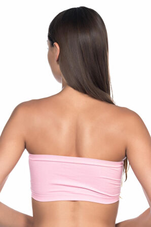 Pembe Mı Emay 4002 Soft Straplez Büstiyer