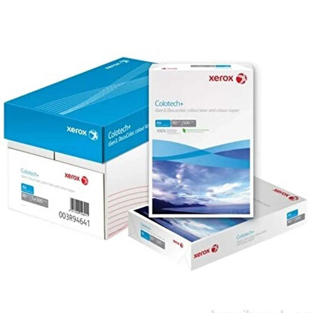 Xerox Colotech A4 Fotokopi Kağıdı 90gr 5 Paket (2500 Yaprak) (1 Koli)