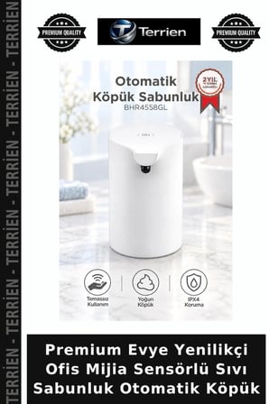 Premium Evye Yenilikçi Ofis Mijia Sensörlü Sıvı Sabunluk Otomatik Köpük