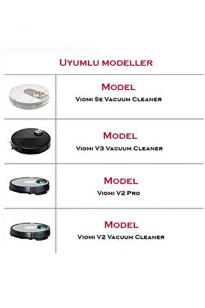 Mi Robot Styj02ym Viomi V2 Pro V3 Pro Robot Süpürge Toz Haznesi