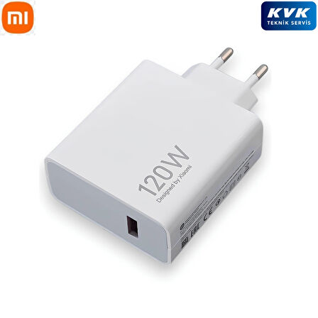 Xiaomi 120w (WATT) Typ-c Hızlı Şarj Aleti Adaptörü Kablo Seti ( KVK Teknik Servis Garantili )