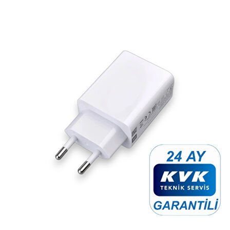 Xiaomi 22.5W (WATT) Hızlı Şarj Aleti Adaptörü Kablo Seti %100 Orıjinal ( KVK Teknik Servis Garantili )