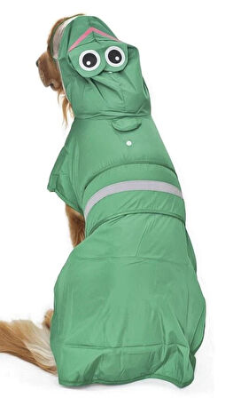 Köpek Küçük ve Orta Irk Yağmurluk Frog